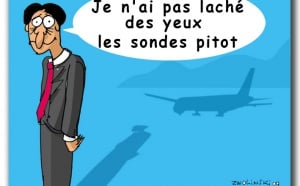 9h50 : François Fillon s'est posé à Gillot... en Airbus (dessin) 9h50 : François Fillon s'est posé à Gillot... en Airbus (dessin)