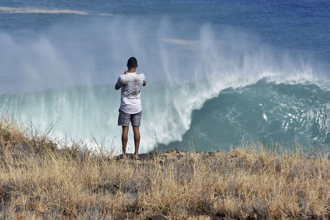 [PHOTOS] Forte houle: L'océan se donne en spectacle