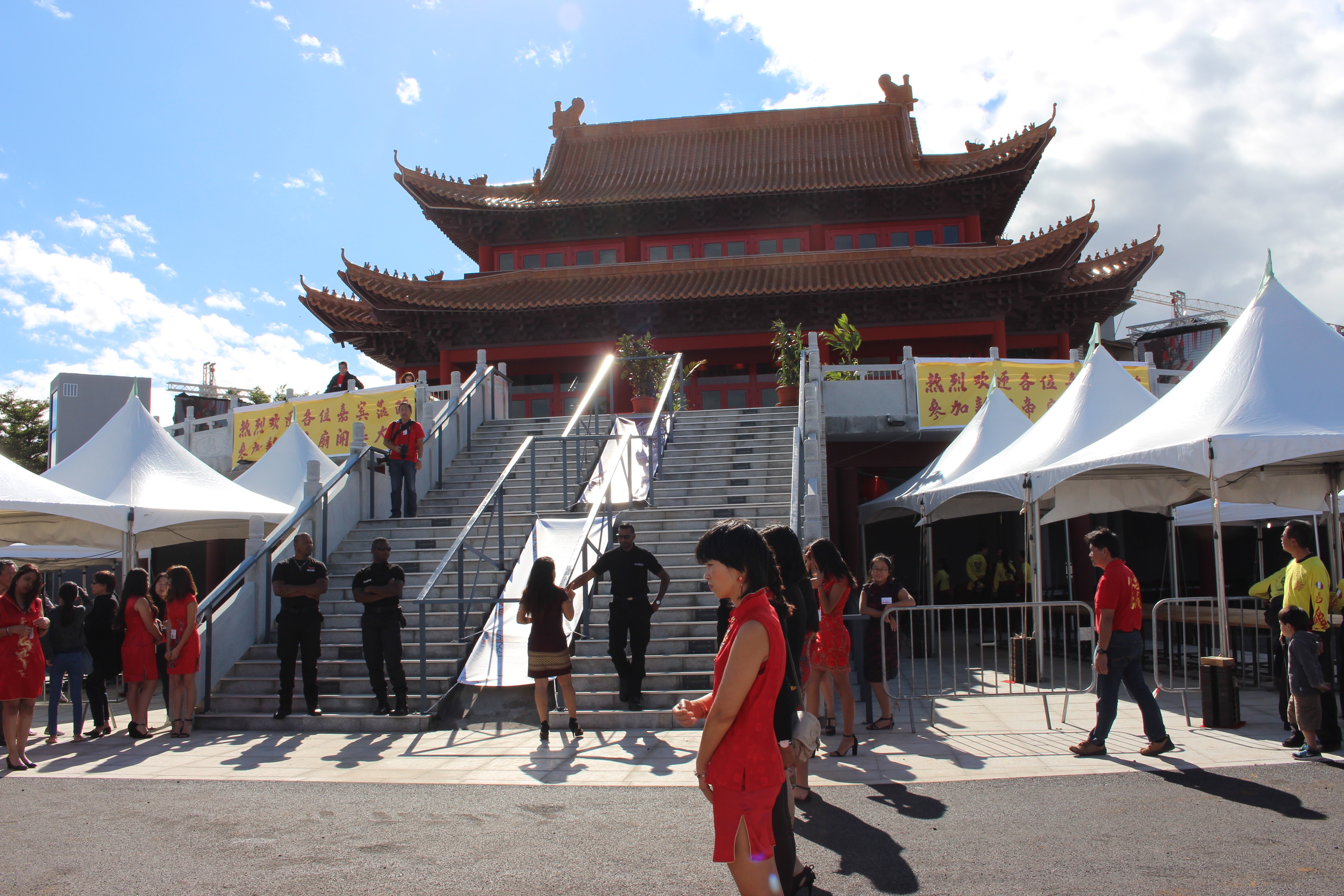 "Bravoure, fidélité et bienveillance" : Le temple de Guan Di à Terre Sainte consacré
