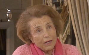 Liliane Bettencourt entendue par la police