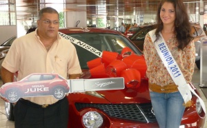 Miss Réunion à la Sogecore Miss Réunion à la Sogecore