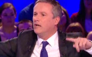 Nicolas Dupont-Aignan s'en prend à Michel Denisot et Jean-Michel Aphatie Nicolas Dupont-Aignan s'en prend à Michel Denisot et Jean-Michel Aphatie