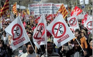Espagne: Manifestations massives contre les coupes budgétaires