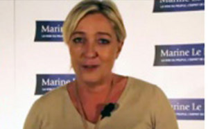Marine Le Pen pour l'interdiction du voile et de la kippa dans l'espace public Marine Le Pen pour l'interdiction du voile et de la kippa dans l'espace public