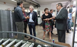 Jean-Claude Mailly (FO) en visite à la CERP Réunion