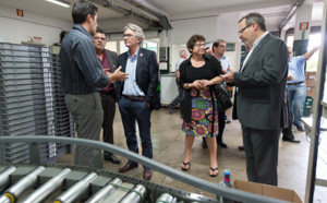 Jean-Claude Mailly (FO) en visite à la CERP Réunion Jean-Claude Mailly (FO) en visite à la CERP Réunion