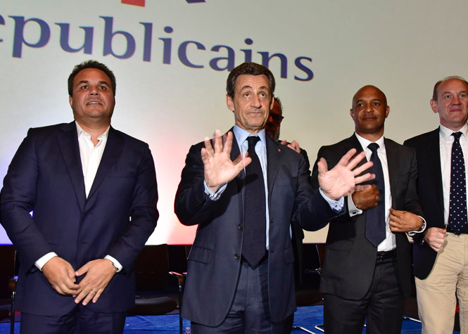 Didier Robert a choisi de soutenir Nicolas Sarkozy (Photo : Pierre Marchal/AnakaoPress)