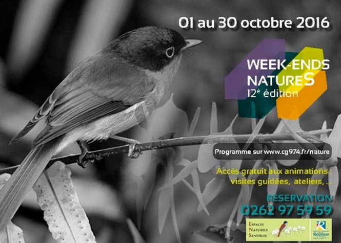 Week-ends Nature du 1er au 30 octobre 2016