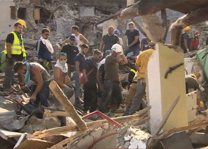 L'Italie de nouveau frappée par un violent séisme