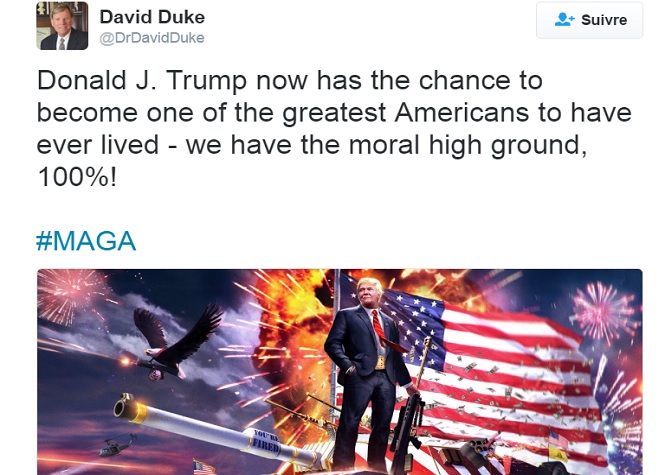 Les membres du Ku Klux Klan se réjouissent de la victoire de Trump