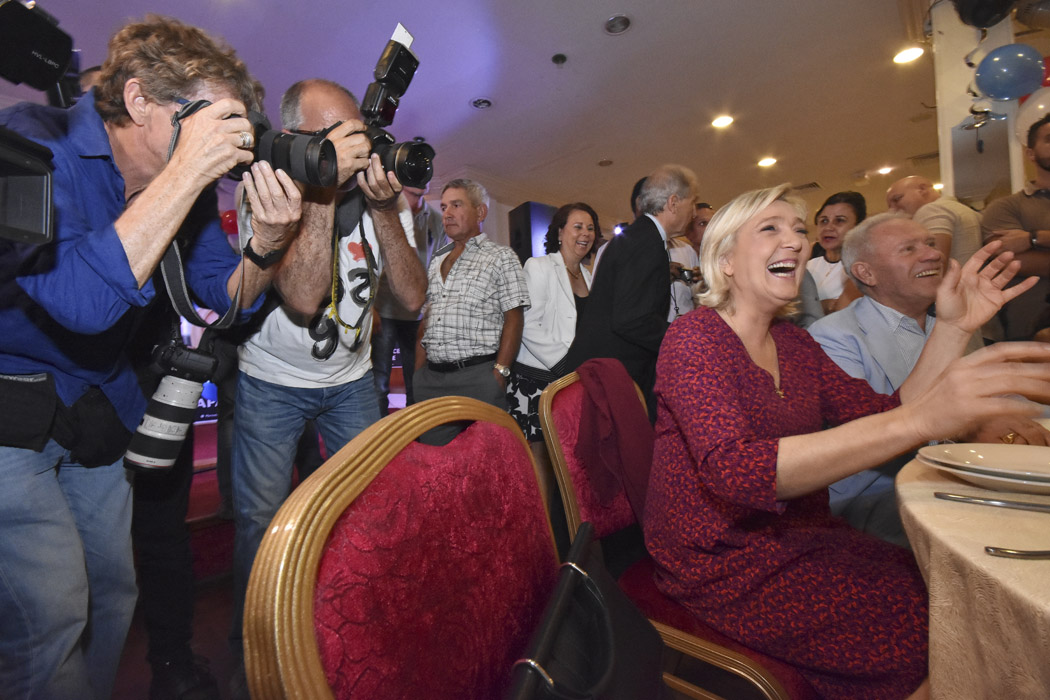 Retour en images sur le dîner-débat avec Marine Le Pen