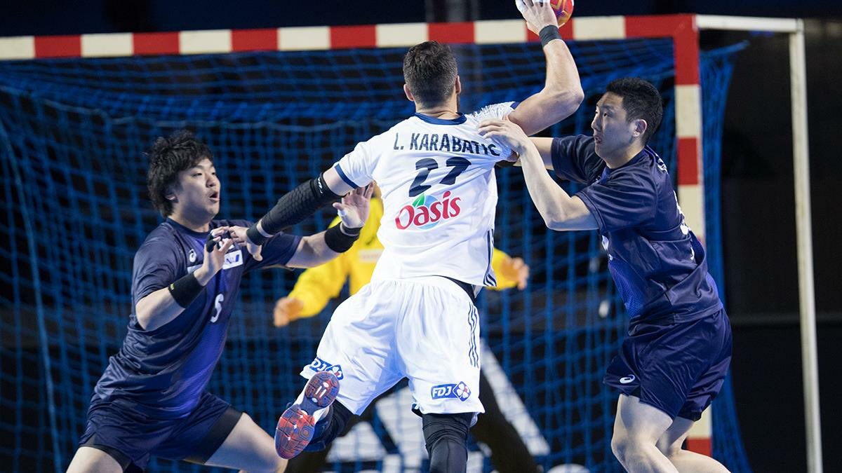 Mondial de handball: Victoire des Bleus face au Japon