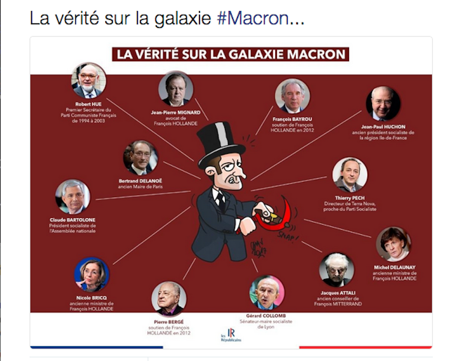 Macron: Une caricature jugée antisémite