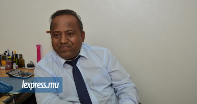 Le député mauricien Sudesh Rughoobur, accusé par Bruno Cohen d'avoir détourné 530.000€ de la filiale de SFER à Maurice (Photo lexpress.mu)