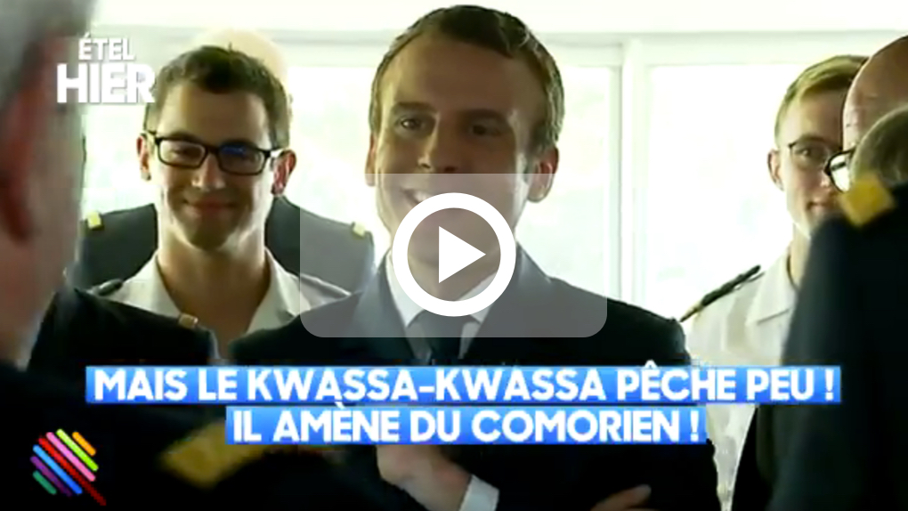 La blague douteuse d'Emmanuel Macron : "Le kwassa-kwassa amène du Comorien à Mayotte"