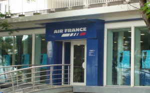 Deux vols de la compagnie Air France retardés
