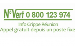 Mise en service du numéro vert "Info Grippe Réunion"