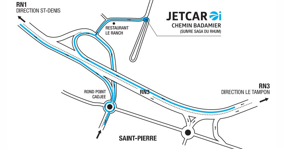 Jetcar OI: Une liaison directe entre Saint-Pierre et l'aéroport Roland-Garros