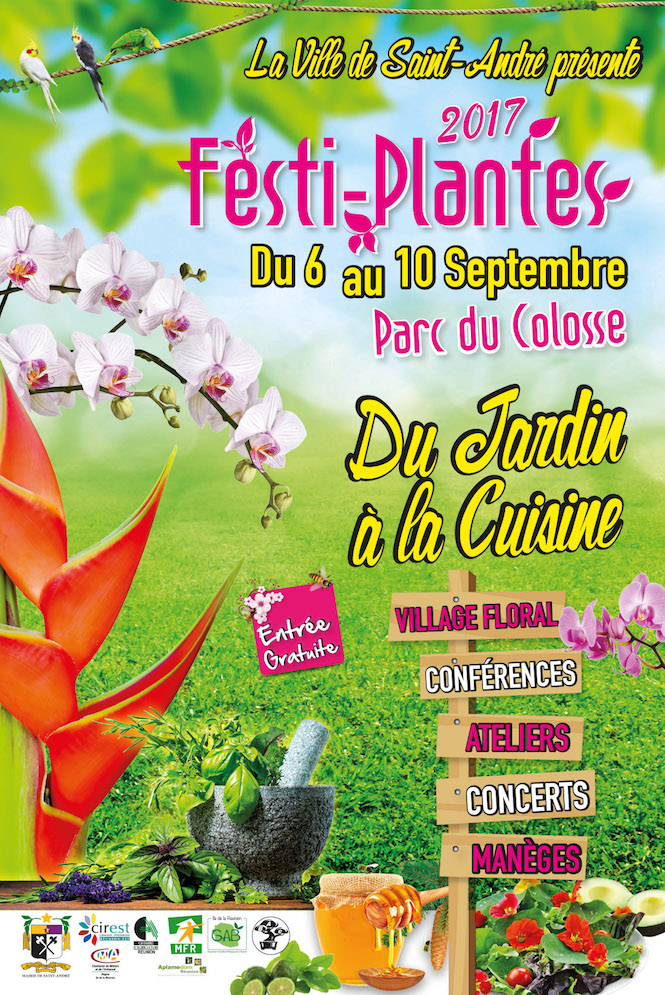 Festi-Plantes 2017 à Saint-André: Du jardin à l'assiette