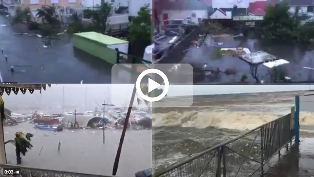 [VIDÉOS] Les premières images de St-Barthélémy et St-Martin dévastées par Irma