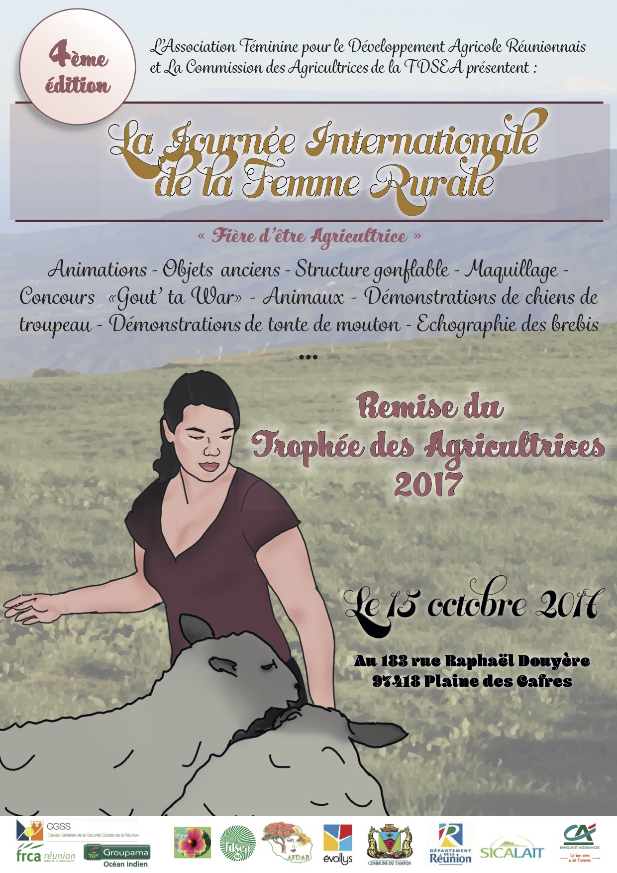Journée Internationale de la femme rurale 2017 et 3e trophée des agricultrices 