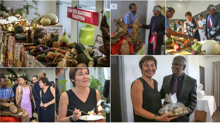 Annick Girardin, ministre des Outre-mer, réaffirme le soutien de l’Etat à l’EcoCité de La Réunion