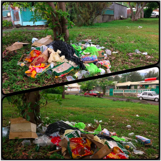 Bandcochon: Période de fêtes rime avec déchets dans les rues