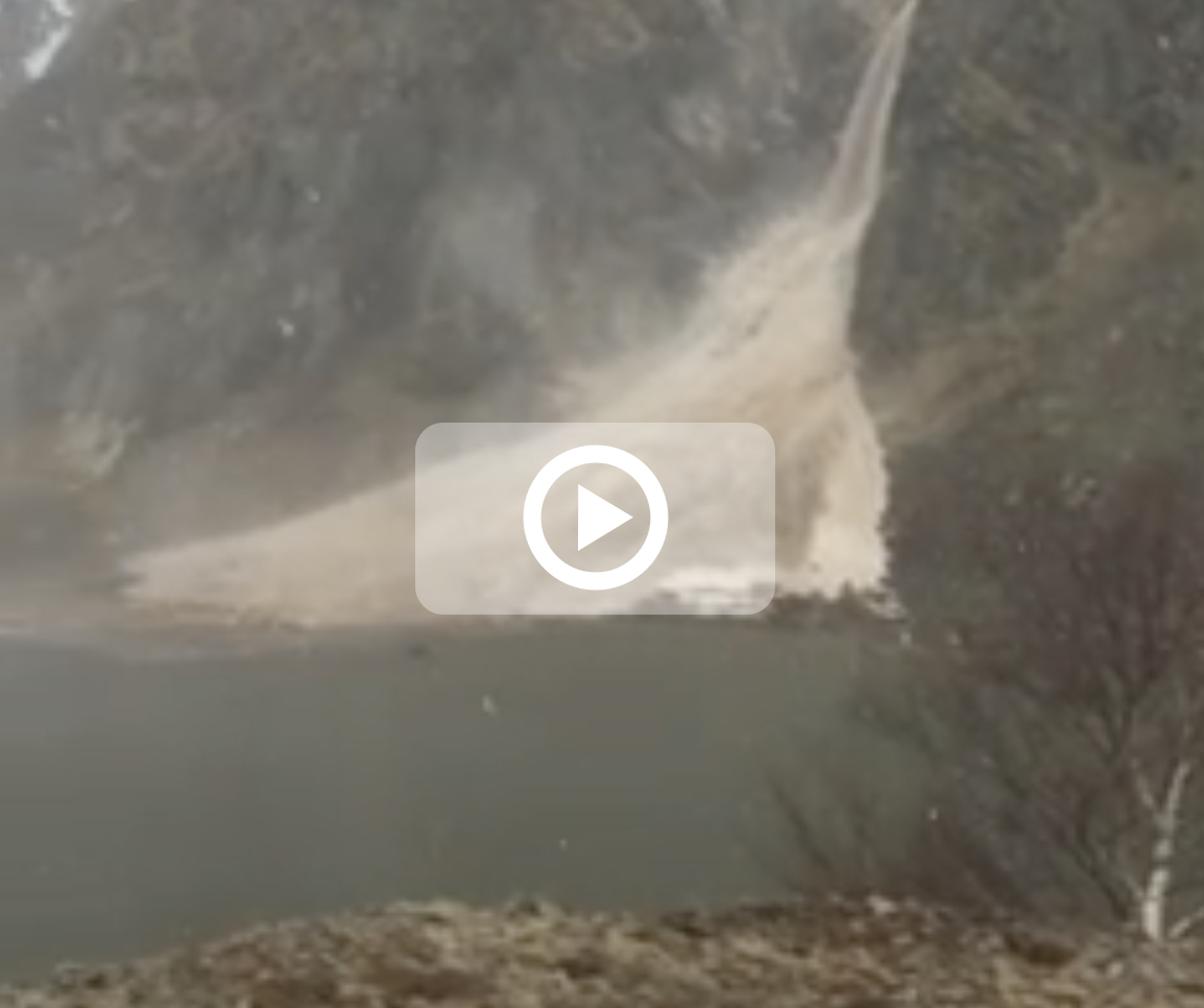 [VIDEO] Ariège : Ils ont filmé une gigantesque coulée de boue !