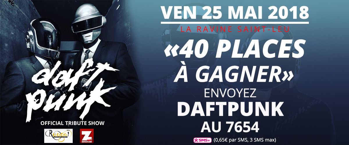 Les Daft Punk "Official Tribute" débarquent à la Ravine Saint Leu