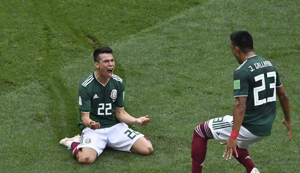 Mondial 2018: Le Mexique bat l'Allemagne, championne du monde en titre