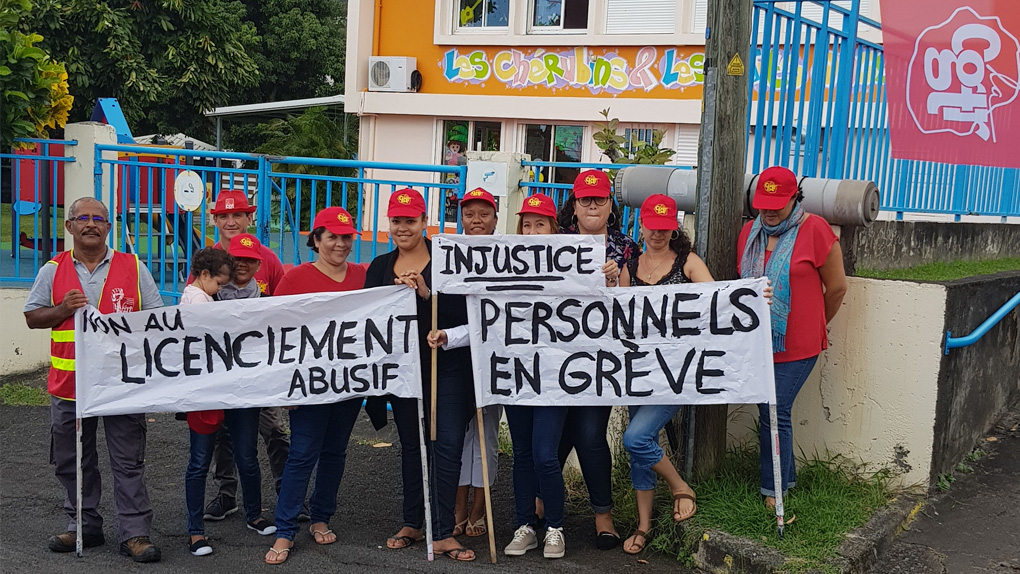 Crèche Les Petits Anges à St-Denis : Mouvement de grève illimité