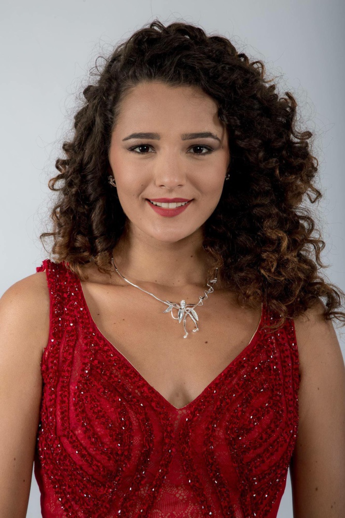 La candidate N°8 Annabelle Lebreton a été élue 2ème dauphine de Miss Réunion 2018