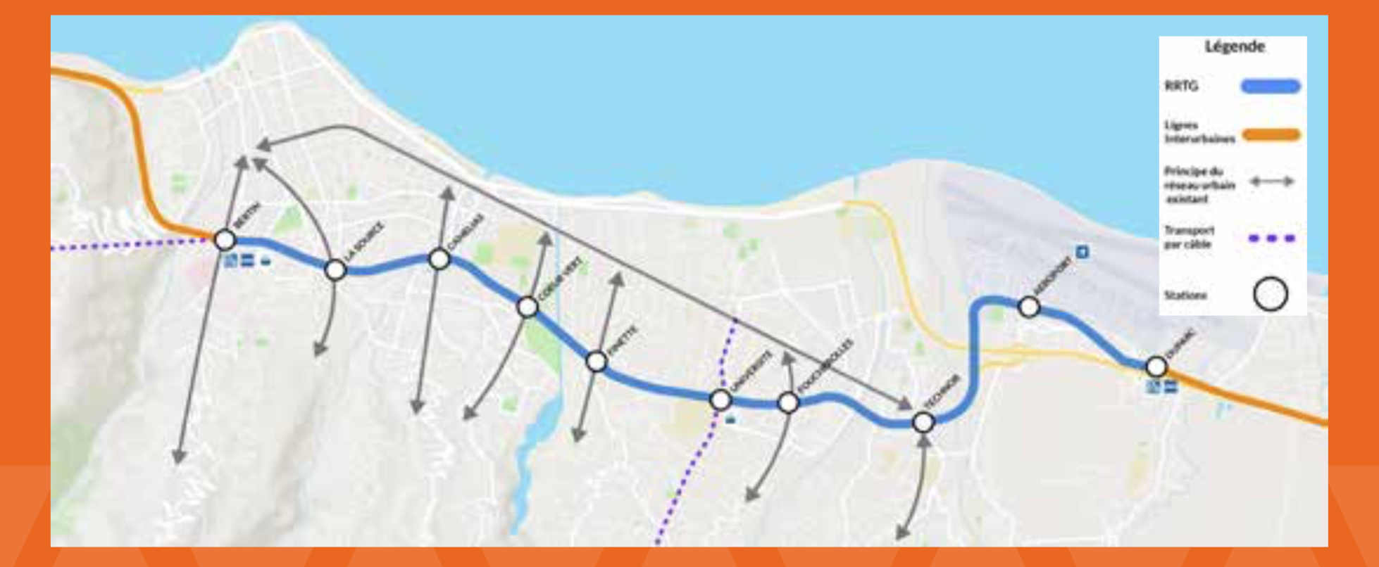 Le pôle d'échanges multimodal de Duparc inauguré, La Réunion sur la voie du tram