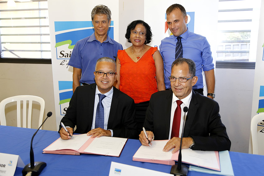 Signature du Pacte de Solidarité Territoriale avec la commune de Sainte-Marie