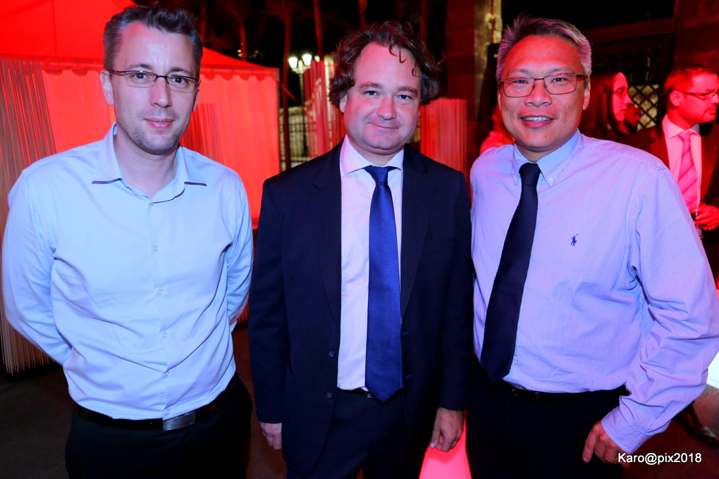 Frédéric Chevreux, David Affejee et François Ho-Poon Sung de la BFC