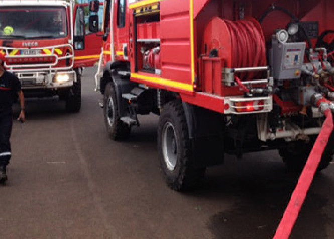 Incendie de Cambaie: Quels moyens pour les pompiers de St-Paul ?