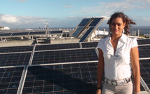 Les panneaux photovoltaïques de l'IUT de St Pierre - Adeline Fontaine Etudiante co-organisatrice du colloque