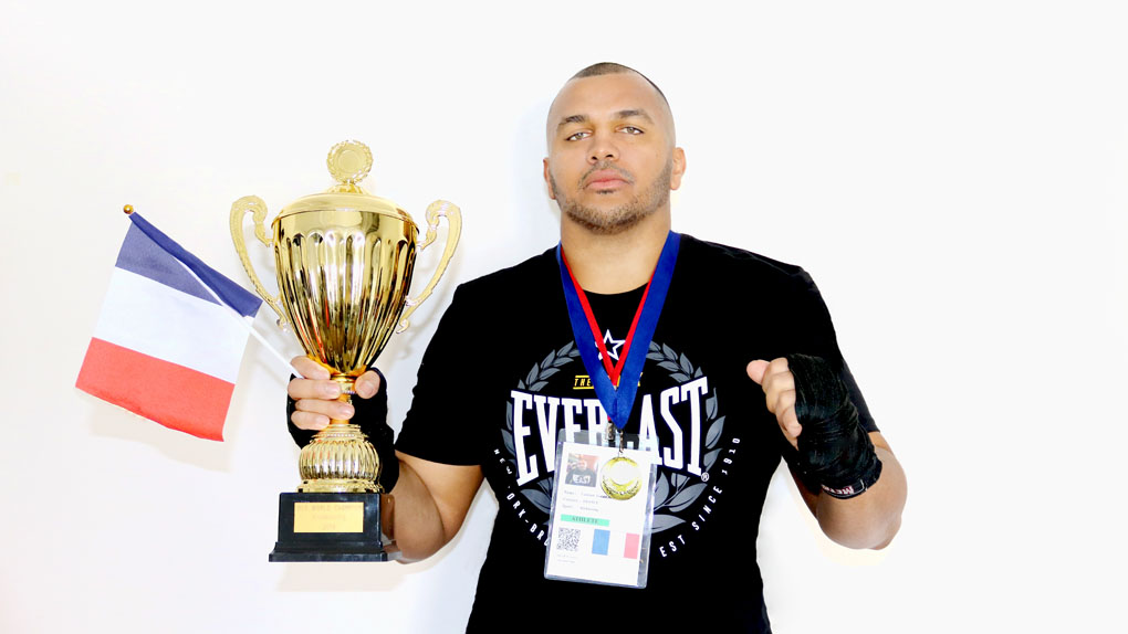 Le Réunionnais Brice Cadenet devient vice-champion du monde de boxe