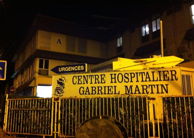 Les migrants hébergés dans l'ancien hôpital Gabriel Martin