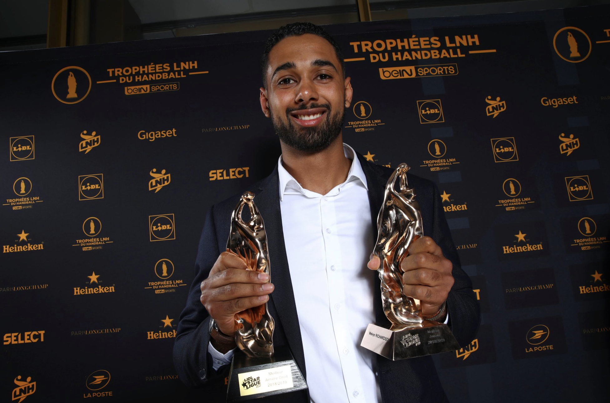 Melvyn Richardson élu meilleur joueur du championnat de France de handball