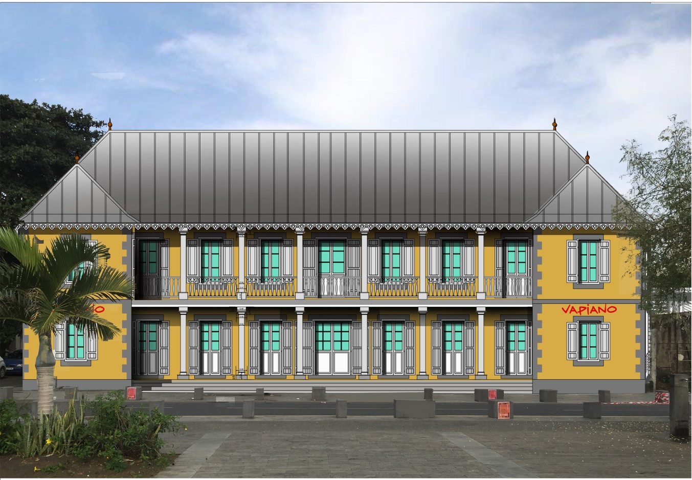 St-Paul: Un restaurant Vapiano va investir l'ancien hôtel Laçay
