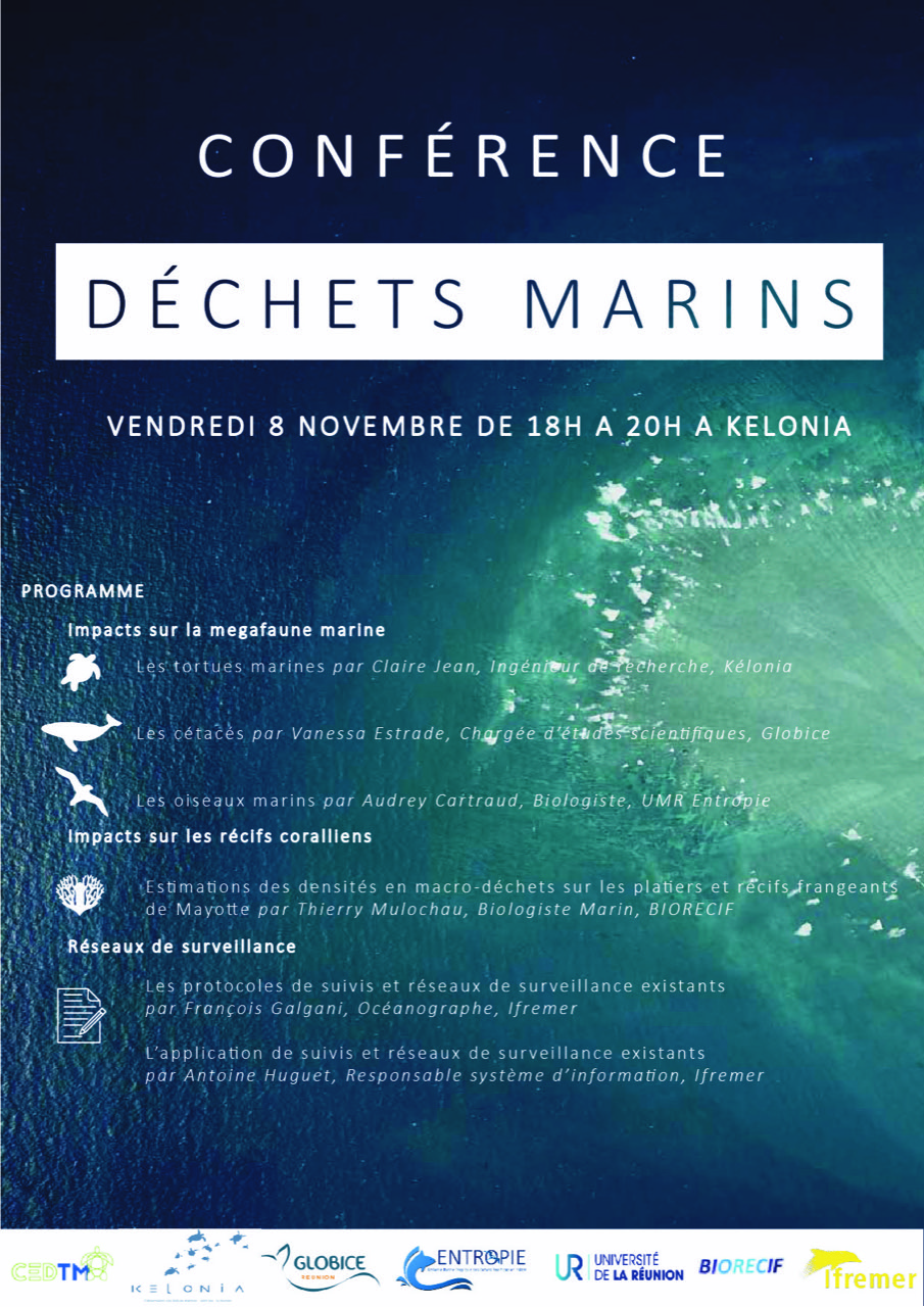 Kélonia: Conférence sur la problématique des déchets marins