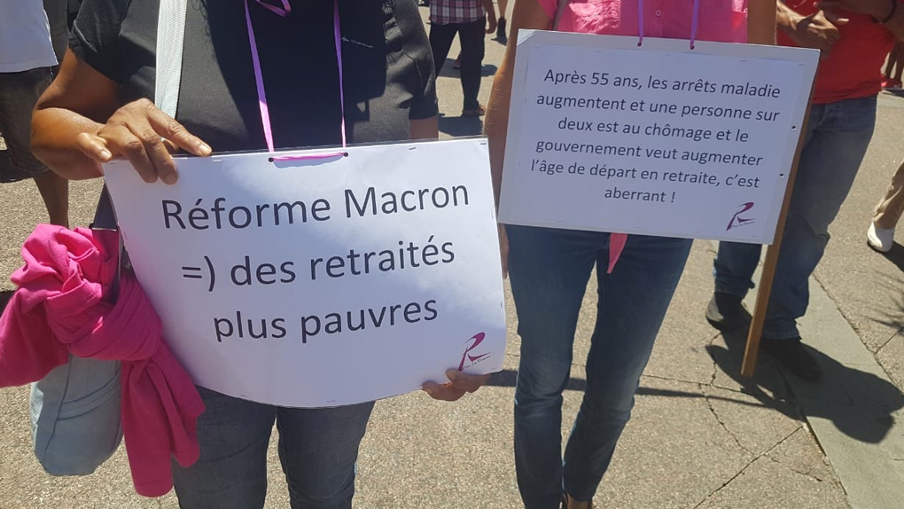 ▶️ Des milliers de manifestants défilent à St-Denis contre le projet de réforme des retraites