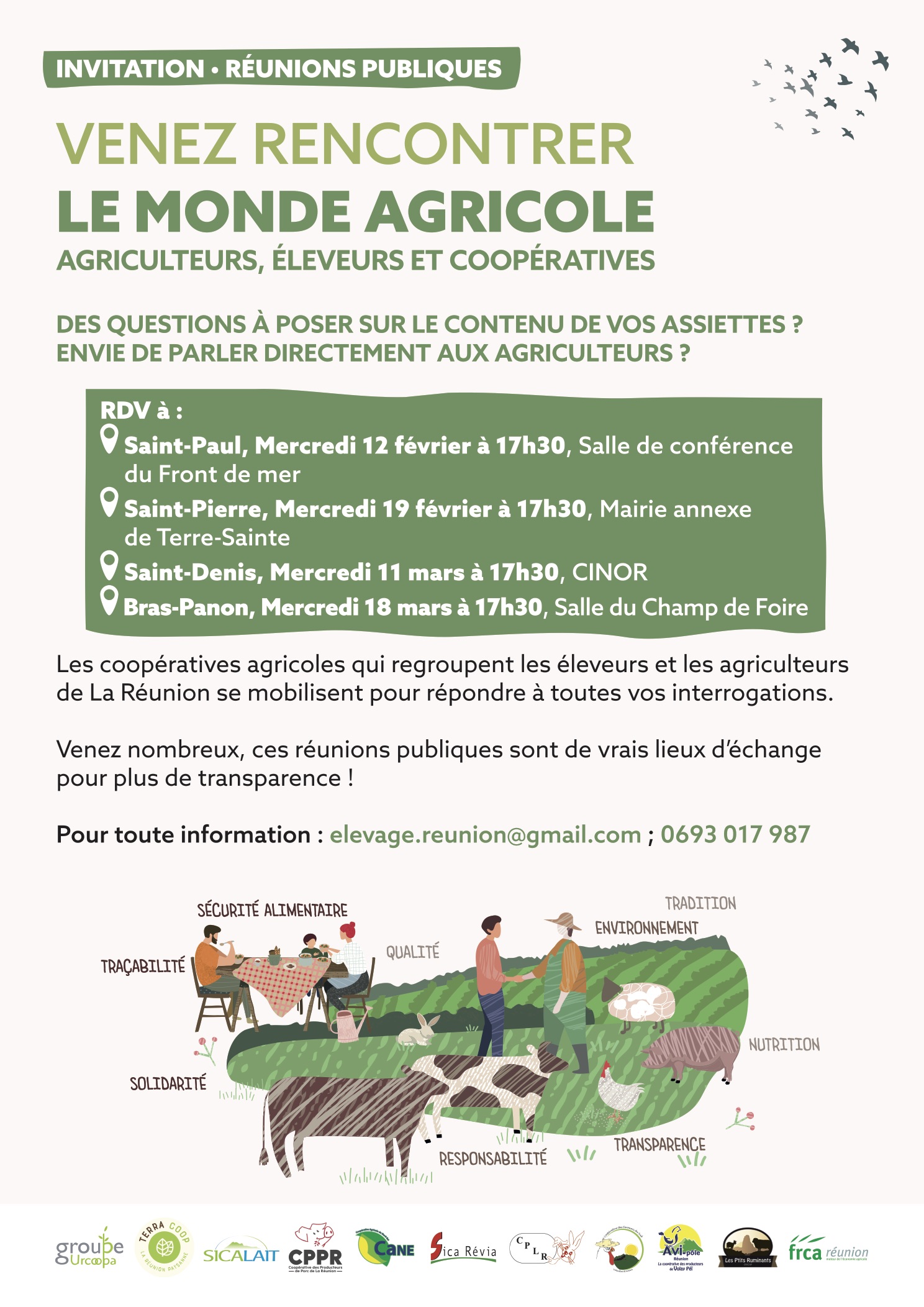 En savoir plus sur le monde agricole ce mercredi 12 février 2020