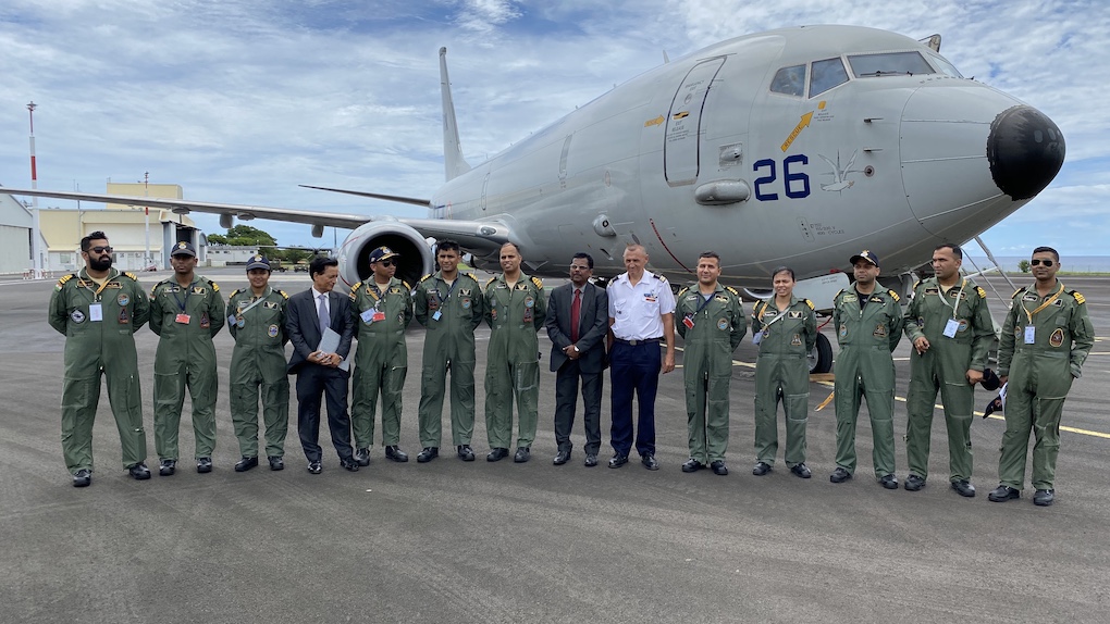 Un Boeing 737 de l'Indian Navy à La Réunion pour une action de coopération militaire 