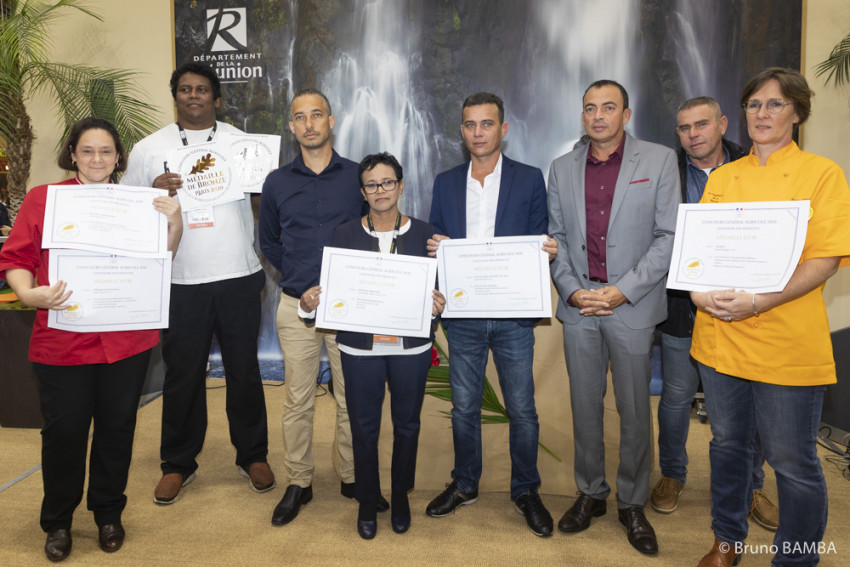 Salon International de l’Agriculture: L’excellence réunionnaise une nouvelle fois reconnue avec 8 médailles dont 5 en Or