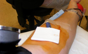 240 personnes ont donné leur sang hier