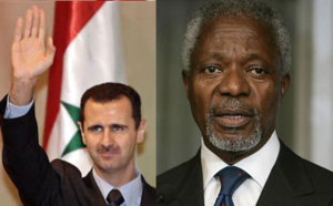 Syrie : Un dialogue jugé constructif entre Annan et Assad