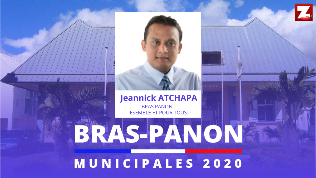Jeannick Atchapa devient le nouveau maire de Bras-Panon