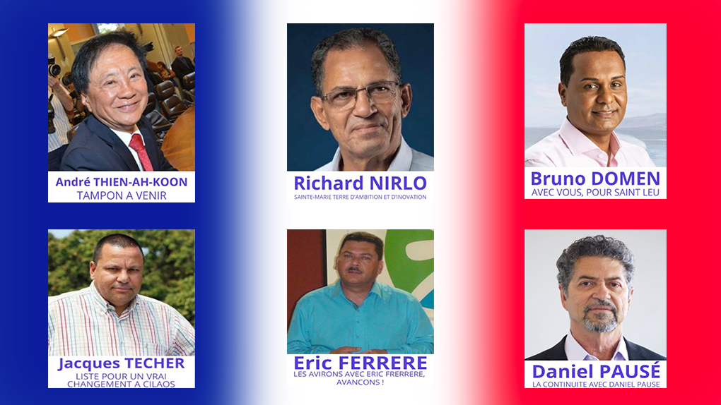 Les 6 derniers maires installés ce dimanche